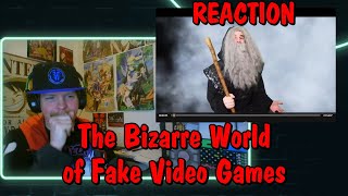 The Bizarre World of Fake Video Games REACTION [upl. by Oswal846]