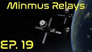 New Starlink around Minmus setup Kerbal Space Program Ep 19 [upl. by Keithley]