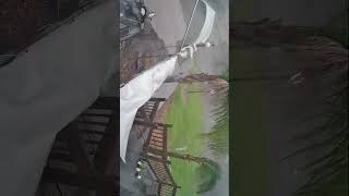 Watch a Storm Wreak Havoc Flagpole Down and Tarp Ripped Apart [upl. by Hobbs]