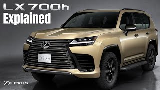 New 2025 Lexus LX 700h Explained [upl. by Horatio780]