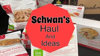 SCHWAN’S HAUL  4th of July deals  Review and tips [upl. by Akeihsat]