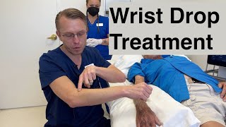 Wrist Drop Treatment  Hydrodissection for Radial Nerve Injury  short [upl. by Elehcar]