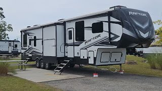 quotExplore Myrtle Beach in Style with MTRV Rentals  Keystone Raptor 423  Site F037 at Sun Outdoorsquot [upl. by Ttenrag]