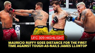 UFC 309 Highlight Mauricio Ruffy calls out Benoit Saint Denis after punishing win over JamesLlontop [upl. by Amos]