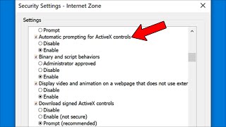 How To Enable ActiveX in Windows 11 [upl. by Sisto486]