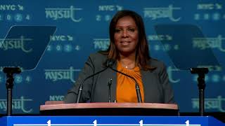 New York Attorney General Tish James Charts a Path Forward [upl. by Ahsienaj]