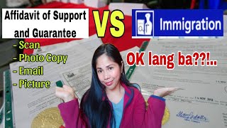 Affidavit of Support and Guarantee VS Philippine Immigration [upl. by Andris]