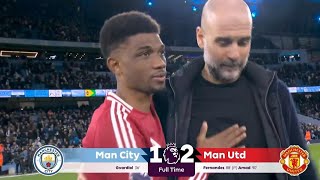 Late Amad Diallo goal helps dramatic Man United victory in Manchester derby [upl. by Rebeka]