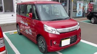 2013 New SUZUKI Spacia Custom  Exterior amp Interior [upl. by Sllew]