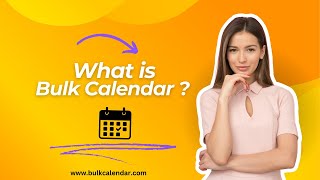 What is Bulk Calendar [upl. by Nhguavad]