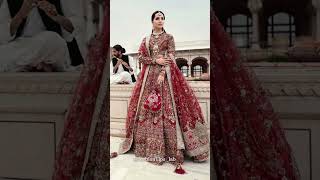 Bridal Lehenga 👰♥️ youtubevideo viralvideotrending bridal wedding fashionTipslab [upl. by Adnilym173]