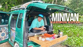 Sulap Mobil Karimun Kotak Jadi Mini Campervan  Kecil Tapi Lega Banget [upl. by Zosima]