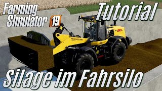 LS19 Tutorial Fahrsilo  für Einsteiger [upl. by Tychonn]