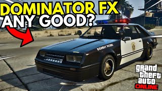 Is the NEW DOMINATOR FX INTERCEPTOR ANY GOOD in GTA 5 ONLINE [upl. by Haughay]