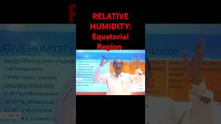 Relative Humidity In Equatorial Region convectional rainfall [upl. by Etnod943]