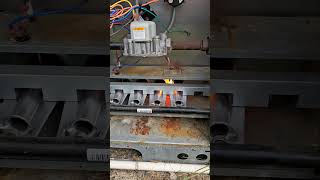 Replacing Heat Exchanger on Hvac package unit hvac hvacmaintenance [upl. by Yrailih]