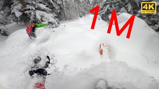 SKI 1 m de poudre dans les Pyrénées  Incroyable [upl. by Colbert125]