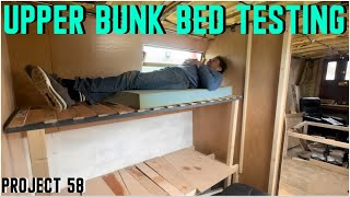 533 TESTING the upper bunk bed [upl. by Esirrehc249]