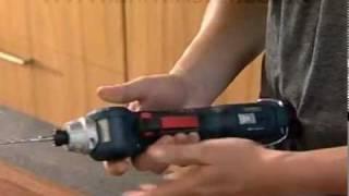 Bosch GWI 108VLi Cordless Angle Screwdriver LiIon In LBox [upl. by Assitruc]