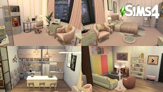 Luxe Cozy Apartment  920 Medina Studios  Stop Motion Build  The Sims 4  No CC [upl. by Gilberto]