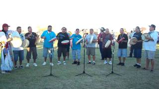 Northern Cree  Red Mountain Eagle Pow Wow 2010  Hand Drum Contest [upl. by Nivad]