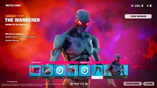 Fortnite Chapter 5 Season 3 Battle Pass Showcase All Tiers [upl. by Orabelle691]