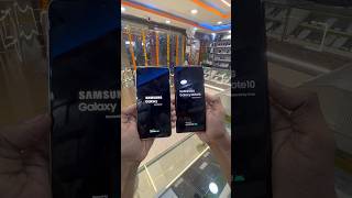 Speed Test 😱 Samsung S22 Vs Samsung Note 10 short shorts unboxing speedtest samsung review [upl. by Fern]