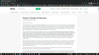 Fiverr Terms and Conditions  Lecture 1  CodersTrustnet [upl. by Romie]