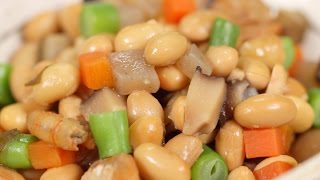 Gomokumame Recipe Simmered Soybeans with Vegetables and Shrimp [upl. by Mozelle]