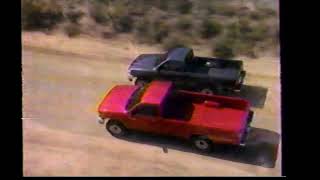 Toyota T100 Truck Commercial  1992 [upl. by Ainevuol]