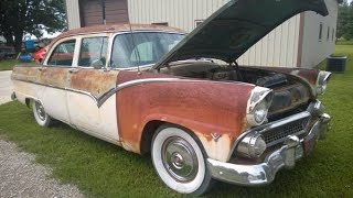 1955 Ford Fairlane Restoration From Start to Finish [upl. by Enamrahs685]