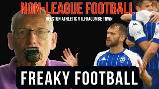 NON LEAGUE FOOTBALL HELSTON ATHLETIC V ILFRACOMBE TOWN [upl. by Aleakcim]