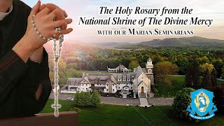 Sat Aug 20  Holy Rosary from the National Shrine [upl. by Aerehs]