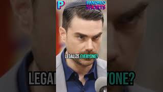 Ben Shapiro Destroys Woke Liberal On Immigration shorts [upl. by Karwan]