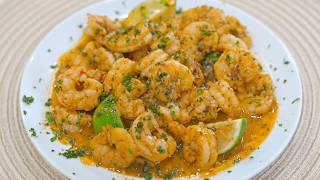 CILANTRO Lime Shrimp Scampi Recipe [upl. by Leynwad]