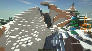 GeForce GTX 1660  AMD Ryzen 3 3200G  Minecraft FPS Test SEUS Shader [upl. by Lenuahs]