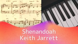 shenandoah  Keith Jarrett【楽譜あり sheet music】performed by Hiromiki Ono [upl. by Sara411]