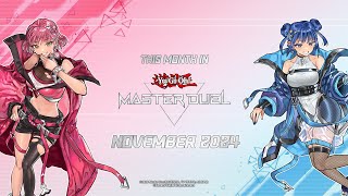 Livestream  This Month in Master Duel  November 2024 [upl. by Akinhoj]