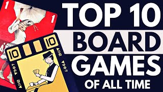 Top 10 Board Games of All Time  110  The 50 Best Tabletop Games  2022 [upl. by Ynaffi]