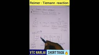 Reimer tiemann reaction short trick OrganicChemistry vtcnarlai ravindrasinghnarlai [upl. by Vanessa]