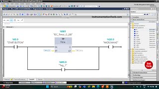 How to Add Time Extension in Siemens PLC  Programming for Timers [upl. by Philbo]