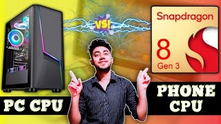 Smartphone Processor Vs PC Processor  A Firing Comparison  Hindi [upl. by Yorel]