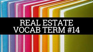 Daily Real Estate Vocab 14  Tenancy in Common [upl. by Best]