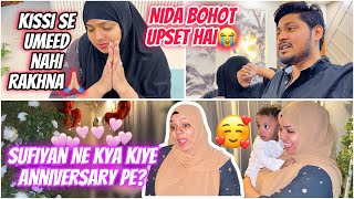 Nida Hui Upset😞 Sufiyan Ne Kya Kiye Anniversary Pe🥹 Niyan♥️ [upl. by Ky]