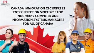 CEC Express Entry NOC 20012 Selection for Computer amp IT Managers Across Canada [upl. by Washburn399]