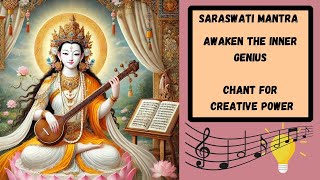 Saraswati Mantra Unlock Divine Wisdom  Om Sara Siddhi Hring Hring  Chant for Success amp Knowledge [upl. by Youngran]