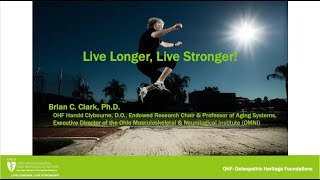 Brian Clark PhD Delivers Goldstein Lecture Oct 2024 [upl. by Rollie598]