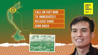 Write for Rights 2024 Dang Dinh Bach Viet Nam [upl. by Leanatan490]