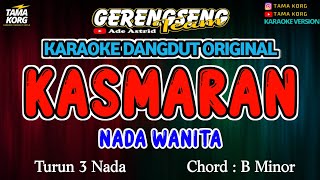 KASMARAN KARAOKE Evie Tamala  DANGDUT [upl. by Drofla103]