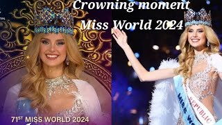 Crowning moment Miss World 2024 71st Miss World  video trending viral [upl. by Aihtenyc]